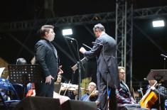 Military musicians give spectacular performance of “Carmina Burana”