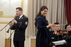 Заједнички концерт са британским војним оркестром