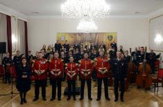 Заједнички концерт са британским војним оркестром