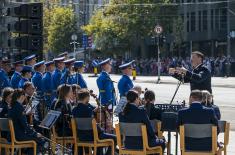 "Binički" na promociji najmlađih oficira Vojske Srbije