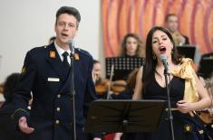 Zajednički koncert sa vojnim orkestrom Nacionalne garde Ohaja 