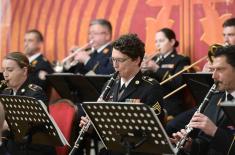 Zajednički koncert sa vojnim orkestrom Nacionalne garde Ohaja 