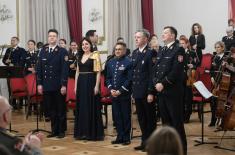 Zajednički koncert sa vojnim orkestrom Nacionalne garde Ohaja 