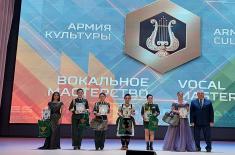 Three awards for Serbia in „Army of Culture" contest at International Army Games