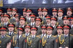 Memorial Plaque Unveiled in Memory of the Russian Alexandrov Ensemble