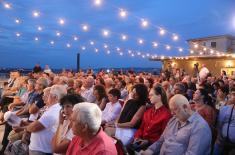 Koncert „Veče sa Dankom“ održan na terasi Doma Vojske Srbije