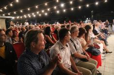 Koncert „Veče sa Dankom“ održan na terasi Doma Vojske Srbije