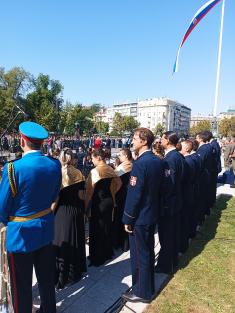 "Binički" na promociji najmlađih oficira Vojske Srbije