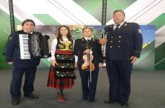 Kvartet Umetničkog ansambla na Festivalu nacionalne kulture u Moskvi