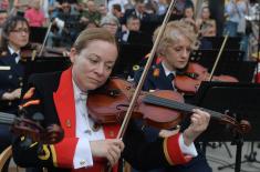 Koncert srpskog i britanskog vojnog orkestra na otvorenom