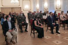 Srpski i britanski vojni orkestar održali koncert u Domu Vojske Srbije