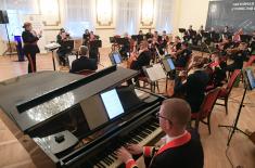 Srpski i britanski vojni orkestar održali koncert u Domu Vojske Srbije