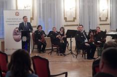 Srpski i britanski vojni orkestar održali koncert u Domu Vojske Srbije