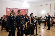 Заједнички концерт УA „Станислав Бинички“ и британског војног оркестра
