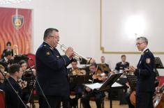Заједнички концерт УA „Станислав Бинички“ и британског војног оркестра
