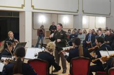 Заједнички концерт са америчким војним оркестрима
