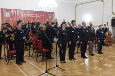 Заједнички концерт са америчким војним оркестрима