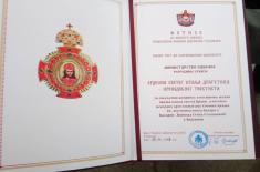 Орден краља Драгутина за Министарство одбране